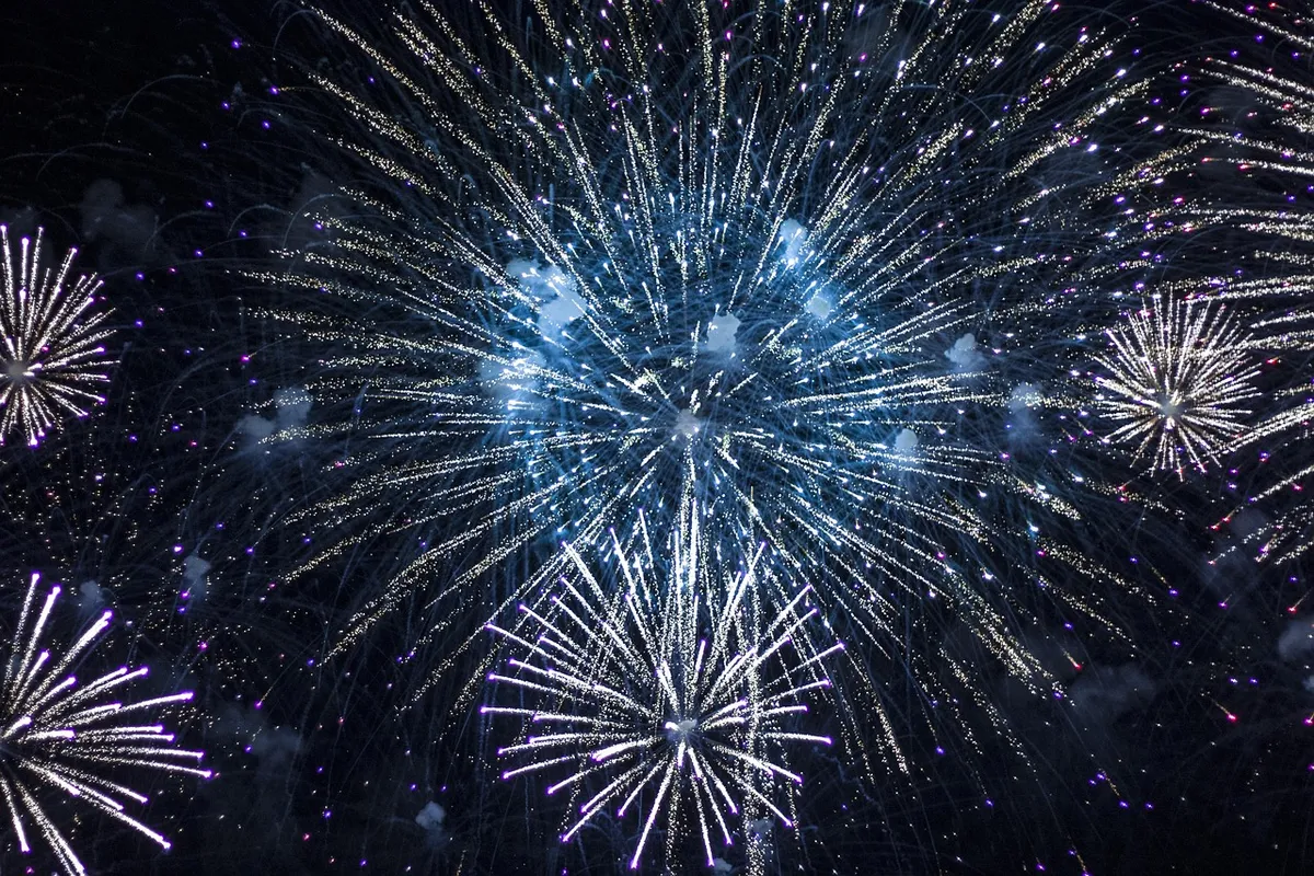 fireworks, bright, night, celebration, party, sparkler, spark, pyrotechnics, glow, festival, festive, overlay, colorful, event, lunar new year, fireworks, firew