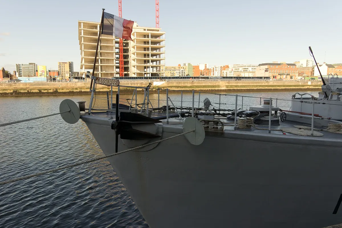 French Navy In Dublin For St. Patrick's Festival Two vessels from the French Navy based in the Breton naval port of Brest are currently in Dublin for the St. Pa