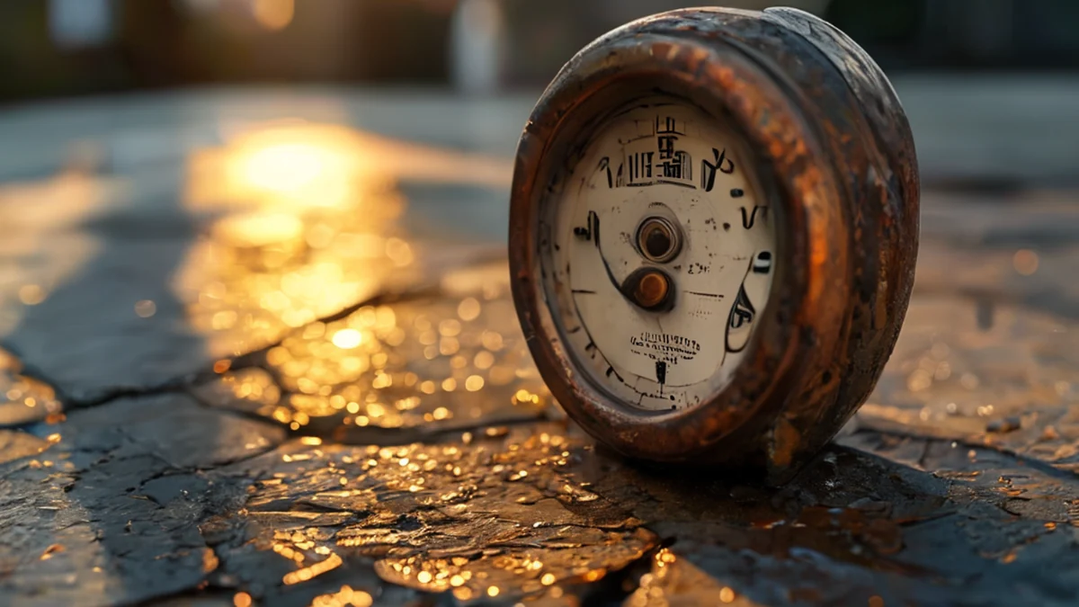 A water meter is a device that measures the amount of water used in a home or building.
